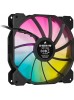 Corsair Sp Series, Sp140 RGB Elite, 140mm RGB Led Fan With Airguide, Dual Pack With LightingNode Cor, Black | CO-9050111-WW Corsair Sp Series, Sp140 RGB Elite, 140mm RGB Led Fan With Airguide, Dual Pack With LightingNode Cor, Black | CO-9050111-WW