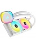 CORSAIR iCUE LINK H100i RGB AIO White, 240mm Radiator Liquid CPU Cooler | CW-9061005-WW CORSAIR iCUE LINK H100i RGB AIO White, 240mm Radiator Liquid CPU Cooler | CW-9061005-WW