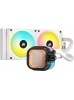 CORSAIR iCUE LINK H100i RGB AIO White, 240mm Radiator Liquid CPU Cooler | CW-9061005-WW CORSAIR iCUE LINK H100i RGB AIO White, 240mm Radiator Liquid CPU Cooler | CW-9061005-WW