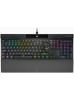 Corsair K70 RGB Pro Mechanical Wired Keyboard, Cherry MX Red Switch, 105 Keys Matrix, Rate Up to 8000Hz with Axon, Polycarbonate Keycaps, 100 Million Keystrokes, Arabic Layout, Black | CH-9109410-AR Corsair K70 RGB Pro Mechanical Wired Keyboard, Cherry MX Red Switch, 105 Keys Matrix, Rate Up to 8000Hz with Axon, Polycarbonate Keycaps, 100 Million Keystrokes, Arabic Layout, Black | CH-9109410-AR