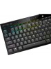 Corsair K70 Max RGB Full-Size Mechanical Keyboard, Corsair MGX Switches, Magnetic Wrist Rest, Double-Shot PBT, Full Key (NKRO), 100% Anti-Ghosting, Wired Connectivity, Black | CH-910961G-NA