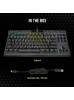 Corsair K70 RGB TKL Champion Series Optical Mechanical Gaming Keyboard, PBT Double Shot Pro, 87 Keys, 8,000hz Hyper Polling, 1.0mm Actuation Distance, 150 Million Keystrokes, Black | CH-911901A-NA Corsair K70 RGB TKL Champion Series Optical Mechanical Gaming Keyboard, PBT Double Shot Pro, 87 Keys, 8,000hz Hyper Polling, 1.0mm Actuation Distance, 150 Million Keystrokes, Black | CH-911901A-NA