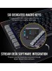 Corsair K95 RGB PLATINUM Mechanical Gaming Keyboard, 6 Dedicated G-Keys, Detachable Wrist Rest, Cherry MX Speed, Black | CH-9127014-NA Corsair K95 RGB PLATINUM Mechanical Gaming Keyboard, 6 Dedicated G-Keys, Detachable Wrist Rest, Cherry MX Speed, Black | CH-9127014-NA