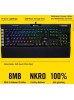 Corsair K95 RGB PLATINUM Mechanical Gaming Keyboard, 6 Dedicated G-Keys, Detachable Wrist Rest, Cherry MX Speed, Black | CH-9127014-NA Corsair K95 RGB PLATINUM Mechanical Gaming Keyboard, 6 Dedicated G-Keys, Detachable Wrist Rest, Cherry MX Speed, Black | CH-9127014-NA