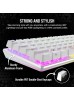 Corsair K70 RGB Pro Mini Wireless Mechanical Gaming Keyboard, Swappable Cherry MX Switches, PBT Double Shot Keycaps, For PC / Mac / Mobile / Playstation, English Layout, White | CH-9189110-NA Corsair K70 RGB Pro Mini Wireless Mechanical Gaming Keyboard, Swappable Cherry MX Switches, PBT Double Shot Keycaps, For PC / Mac / Mobile / Playstation, English Layout, White | CH-9189110-NA