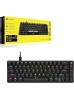 Corsair K65 PRO Mini RGB 65% Optical-Mechanical Wired Gaming Keyboard - OPX Switches - PBT Double-Shot Keycaps - iCUE Compatible - QWERTY NA Layout - Black | CH-91A401A-NA Corsair K65 PRO Mini RGB 65% Optical-Mechanical Wired Gaming Keyboard - OPX Switches - PBT Double-Shot Keycaps - iCUE Compatible - QWERTY NA Layout - Black | CH-91A401A-NA