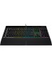 Corsair K55 RGB PRO RGB USB 2.0 Type-A Gaming Keyboard, Rubber Dome Switch, 16.8 Million Colors, Wrist Rest Included, IP42 Rate Protection, Wired Connectivity, Black | CH-9226765-NA Corsair K55 RGB PRO RGB USB 2.0 Type-A Gaming Keyboard, Rubber Dome Switch, 16.8 Million Colors, Wrist Rest Included, IP42 Rate Protection, Wired Connectivity, Black | CH-9226765-NA