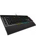 Corsair K55 RGB PRO RGB USB 2.0 Type-A Gaming Keyboard, Rubber Dome Switch, 16.8 Million Colors, Wrist Rest Included, IP42 Rate Protection, Wired Connectivity, Black | CH-9226765-NA Corsair K55 RGB PRO RGB USB 2.0 Type-A Gaming Keyboard, Rubber Dome Switch, 16.8 Million Colors, Wrist Rest Included, IP42 Rate Protection, Wired Connectivity, Black | CH-9226765-NA