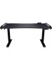 Cougar E-MARS 150 Electrical Gaming Desk, Sturdy Elevated Construction, Dual-sided RGB Lighting Effects, Advanced and High-speed Links, Ergonomic Gaming Space,Grey | 3M1503SB.0005 Cougar E-MARS 150 Electrical Gaming Desk, Sturdy Elevated Construction, Dual-sided RGB Lighting Effects, Advanced and High-speed Links, Ergonomic Gaming Space,Grey | 3M1503SB.0005