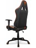 COUGAR Armor Elite Gaming Chair, Premium PVC Leather, 2D Armrest, Piston Height Adjustment, Class 4 Gas Lift Cylinder, 160° Reclining, Up to 120 Kg Max Load, Black-Orange | 3MELIORB.0001