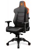 COUGAR ARMOR EVO 4-way Lumbar Support Gaming Chair, Breathable Premium PVC Leather, Full Steel Frame, 4D Adjustable Armrest, Class 4 Gas Lift Cylinder, Extra-Size Wheels, Black-Orange | 3MEVOORB.0001 COUGAR ARMOR EVO 4-way Lumbar Support Gaming Chair, Breathable Premium PVC Leather, Full Steel Frame, 4D Adjustable Armrest, Class 4 Gas Lift Cylinder, Extra-Size Wheels, Black-Orange | 3MEVOORB.0001