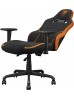 COUGAR Fusion SF Ergonomic Gaming Chair, Woven Fabric, Metal 5-Star Base, Built-in 3D Lumbar Support, Adjustable Armrest, Class 4 Gas Lift Cylinder, 120 kg, Orange/Black | 3MFSFORB.0001 COUGAR Fusion SF Ergonomic Gaming Chair, Woven Fabric, Metal 5-Star Base, Built-in 3D Lumbar Support, Adjustable Armrest, Class 4 Gas Lift Cylinder, 120 kg, Orange/Black | 3MFSFORB.0001