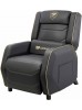 COUGAR RANGER PRO ROYAL Adjustable Gaming Sofa with Detachable Swivel Table, Breathable PVC Leather, Side Storage Pocket, USB Type-C Charging Port, Headrest & Lumbar Pillow, Black/Gold | 3MRGPGLB.0001