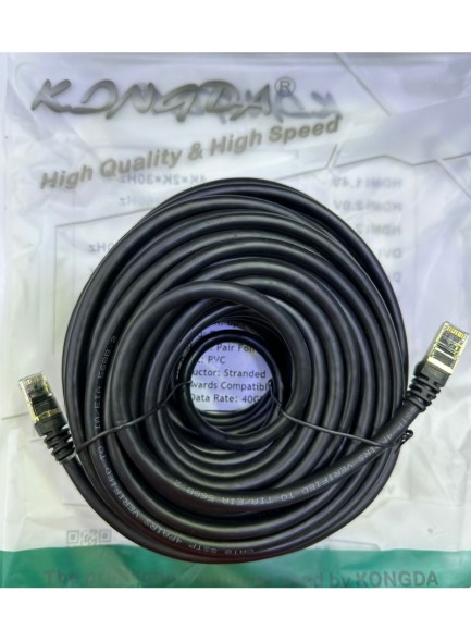 KONGDA CAT 8 CABLE 20 METER KONGDA CAT 8 CABLE 20 METER